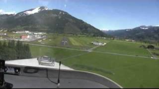 Landeanflug mit Problemen in Zell am See [upl. by Yeleen253]