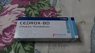 CEDROX BD for Unitary Tract Infections Teeth infections Throat infections Urduहिंदी [upl. by Llehsim]