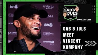 Vincent Kompanys NEW LIFE at Burnley Man City GLORY Belgium and more  Gab amp Juls Meet  ESPN FC [upl. by Dode]