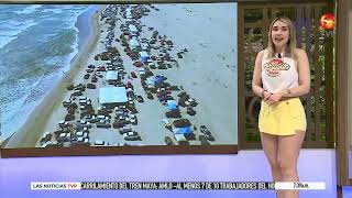 El clima de este viernes con Marisol Dovala 😍  La chica del clima TVP [upl. by Esmerelda64]