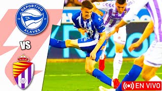 Deportivo Alavés vs Real Valladolid en vivo  La Liga Jornada 10 [upl. by Creath662]