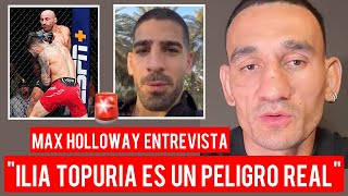 🚨¡MAX HOLLOWAY RESPONDE PROVOCACIÓN DE ILIA TOPURIA quotVEREMOS QUIEN SE RÍE DE ULTIMO EN UFC 308quot [upl. by Llert869]