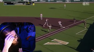 REACTING TO 6 Vanderbilt vs Florida Atlantic Highlights  NCAA Baseball  2024 College Baseball [upl. by Enitselec]