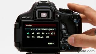 Canon DSLR Tutorial  Image format and size options [upl. by Luhar376]