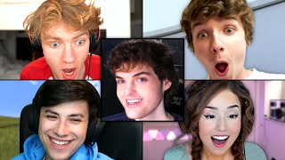 EVERY Reaction to DREAMs FACE REVEAL [upl. by Blen617]