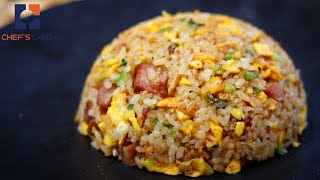 Fried Rice Recipe Traditional Japanese Style  炒飯 [upl. by Rostand]