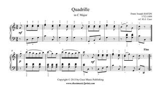 Haydn  Quadrille in C Major Hob IX29 [upl. by Atinauj]