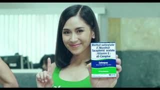 Salonpas TVC 2020 and 2022 15s with Sarah Geronimo Philippines TV Networks Version [upl. by Nettie]