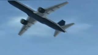 United Airlines Flight 93  Crash Animation [upl. by Inalaek862]