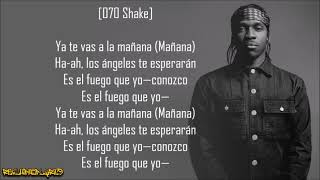 Pusha T  Santeria ft 070 Shake Lyrics [upl. by Auqemahs67]