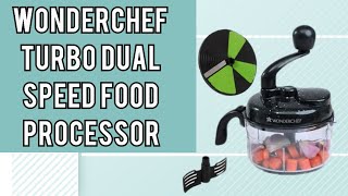 How To Use Wonderchef Turbo Dual Speed Food Processor [upl. by Eulau]