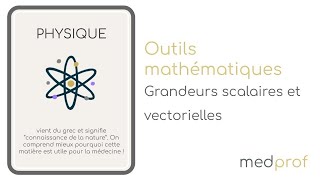 MATHS  Grandeurs scalaires et vectorielles [upl. by Arlana]