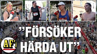 Häng med löparna på Stockholm Marathon 2024 [upl. by Yeffej]