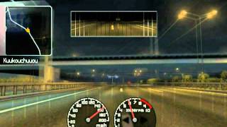 Wangan Full throttle from Rainbow Bridge to Yokohama Baybridge [upl. by Silenay]