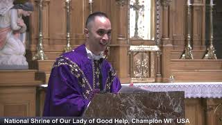 Champion Shrine  Ash Wednesday Homily  22223  Fr Joseph Aytona [upl. by Yalahs766]