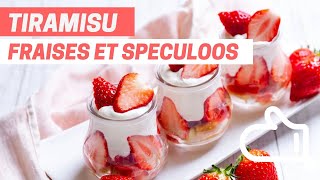 TIRAMISU FRAISES et SPECULOOS express [upl. by Nallac921]