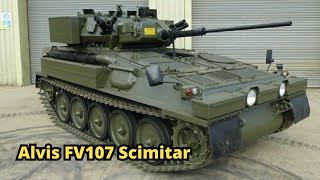 Alvis FV107 Scimitar [upl. by Santos560]