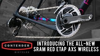 Presenting the allnew SRAM RED eTAP AXS 12Speed Drivetrain [upl. by Aicenet247]