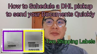 How to schedule a DHL Pickup [upl. by Fulmis]