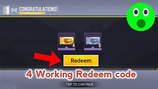 New 4 Working Redeem code Call of duty Mobile 2024  Cod Mobile Redeem code  codm Redeem code [upl. by Nabatse359]