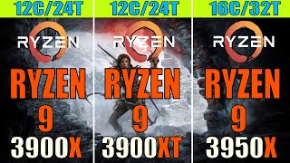 RYZEN 9 3900X vs RYZEN 9 3900XT vs RYZEN 9 3950X  PC GAMES TEST [upl. by Nabala]