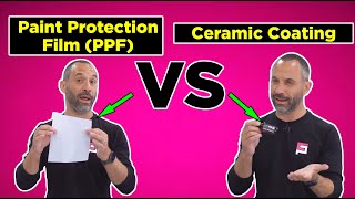 Paint Protection Film PPF VS Ceramic Coating Whats The Difference [upl. by Dorella731]