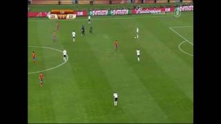 Deutschland vs Spanien Flitzer WM 2010 Halbfinale [upl. by Sacram242]