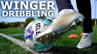 5 Essential Dribbling Drills  Winger Dribbling Training Session [upl. by Akeinahs]