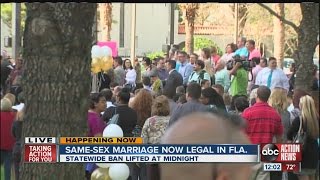 Samesex weddings in Tampa [upl. by Nell]