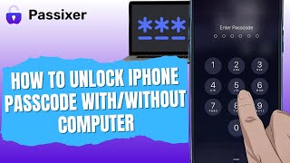 How to Unlock iPhone Passcode withwithout Computer [upl. by Anaes]