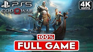 GOD OF WAR Gameplay Walkthrough Part 1 FULL GAME 4K 60FPS PS5  No Commentary [upl. by Tama]