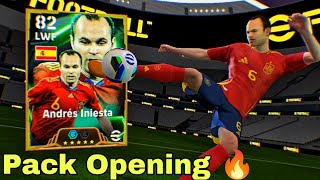 ANDRES INIESTA PACK OPENING  EFOOTBALL 2025 [upl. by Aneahs]