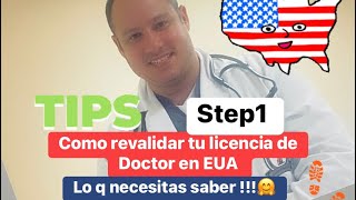 Como revalidar tu título de Médico en EUA🇺🇸🤗🤩 How to become a Dr in US [upl. by Orv]