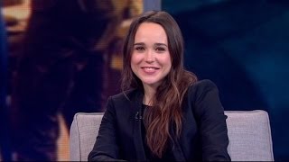 Ellen Page Interview 2014 Actress Discusses Her Mutant Powers in XMen Days of Future Past [upl. by Aihtnys]