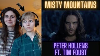 Singer Reacts to Misty Mountains  Peter Hollens feat Tim Foust  First Reaction to Misty Mountains [upl. by Cyndi]