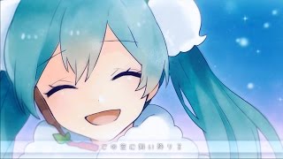 【初音ミク】 Snow Fairy Story  40mP 【SNOW MIKU 2015】 [upl. by Ihana]