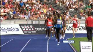 David Rudisha 14109 World Record in Berlin  HQ [upl. by Atsiuqal]