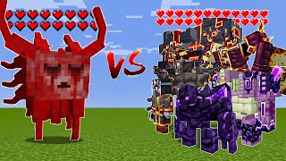 Mutant Ghast vs L Enders Cataclysm Mobs  Minecraft Mob Battle [upl. by Inaliak]