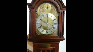 Mahogany Westminster Chime Clock [upl. by Halima]