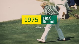 1975 Masters Tournament Final Round Broadcast [upl. by Rebma725]