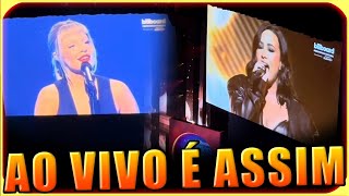 LUISA SONZA e DEMI LOVATO O Que A Plateia REALMENTE OUVE em Chico e Penhasco 2 [upl. by Knarf78]