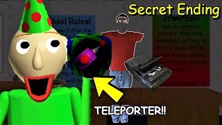 I FOUND FILENAME2 IN THE DETENTION ROOM USING A TELEPORTATION DEVICE  Baldis Birthday Bash [upl. by Mcdowell284]