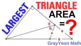 Find the area of the triangle geometryskills mathpuzzles importantgeometryskillsexplained [upl. by Faustine]