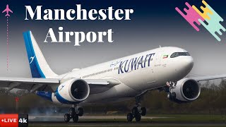 LIVE Manchester Airport Plane Spotting [upl. by Elsie]