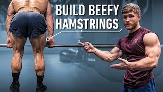 HOW TO DO ROMANIAN DEADLIFTS RDLs Build Beefy Hamstrings With Perfect Technique [upl. by Jonme]