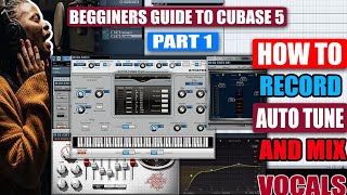 BEGINNERS GUIDE TO CUBASE 5  PART 1  2022 [upl. by Fisch]