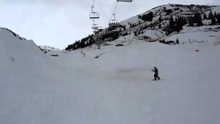 Worlds Smallest Misty Flip  Andy Webb Snowboarding [upl. by Grote]