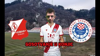 Utakmica Igman Konjic Hsk Zrinjski Mostar Gosotvanje U Konjic Epizoda 14 [upl. by Enrobialc]