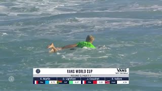 Vans World Cup Mens Qualifying Series  Round 2 heat 1 [upl. by Sanfo]