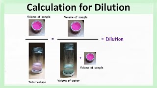 Calculations for dilution [upl. by Naujet]